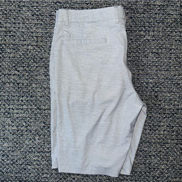 | PUMA GOLF | Light Gray Golf Shorts - Picture 2 of 5
